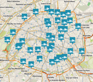 carte piscine municipale de paris