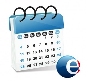 Calendrier actualisation Pole Emploi